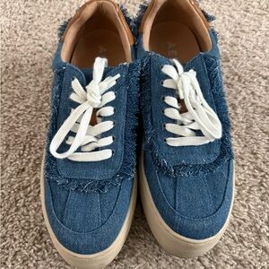 AEROSOLES Blue Denim Sneakers